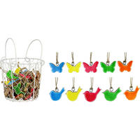 HOLZHÄNGER Springtime 41-tlg. - Multicolor, Holz (5/5/1cm) - FURNARO