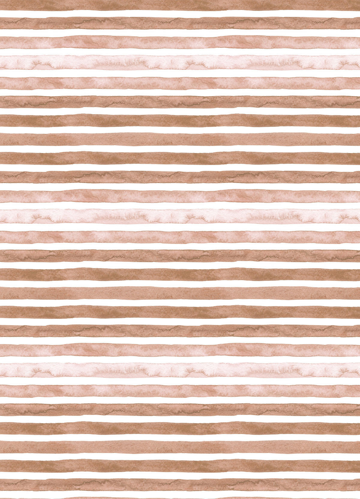 VERDUNKELUNGSROLLO 130x180 cm Braun bemalte Streifen - Braun, Textil (130/80cm) - TULUP