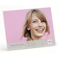 BILDERRAHMEN Kunstglas Rahmen 15X20 cm Querformat - Transparent, Glas (20/15.3/7.7cm) - walther design