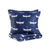 BETTWÄSCHE Devika navy blau 220/200 cm - Dunkelblau, Textil (220/200cm) - Homla