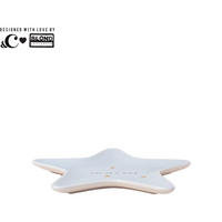 TELLER Einzigartig in Blau - 17cm - Blau, Keramik (0.1/0.1/0.1cm) - Blond Amsterdam