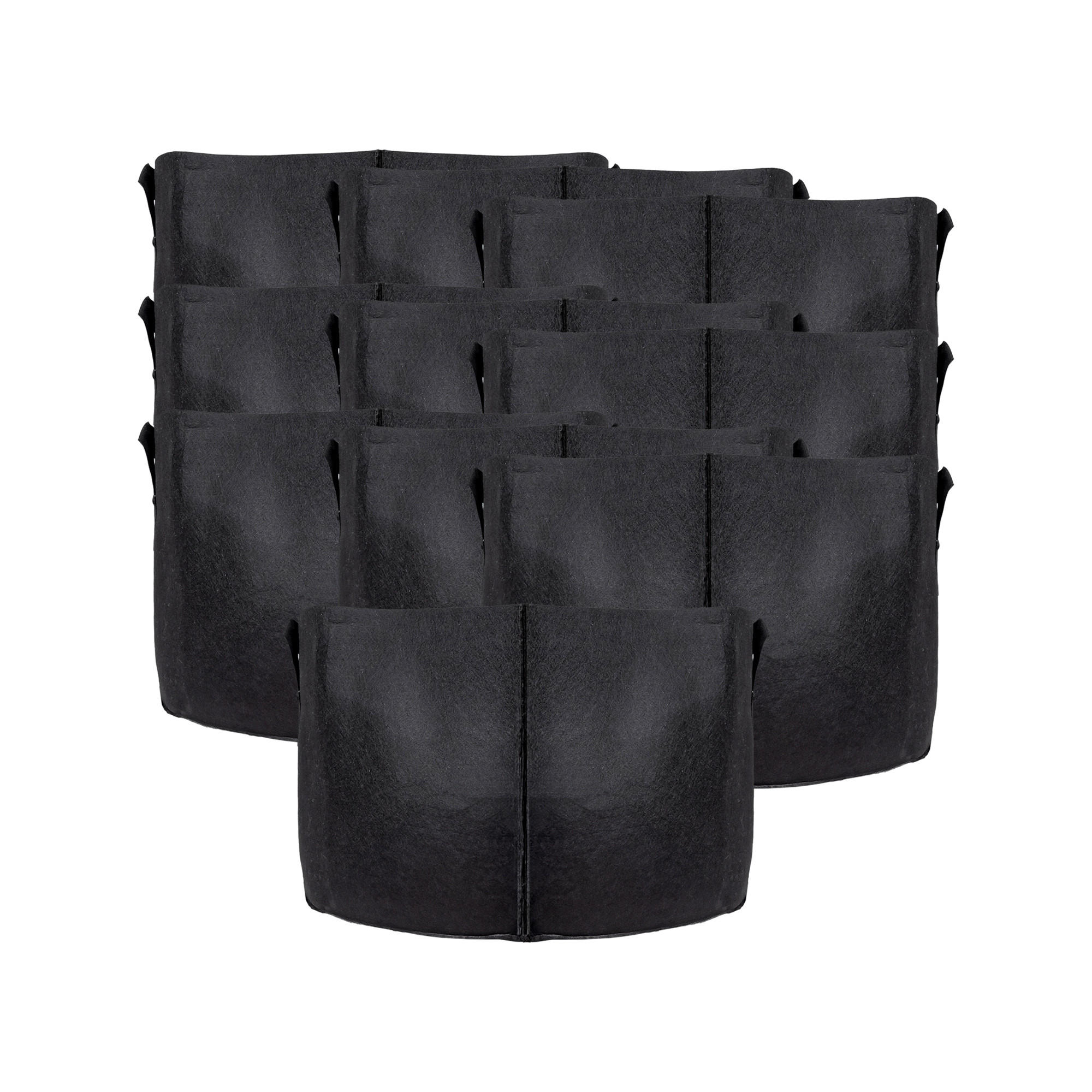 Intirilife Pflanzsack Schwarz