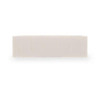 WANDKONSOLE 90 cm beige mit Halterungen - LEYA - Beige, Holz/Holzwerkstoff (90/27/35cm) - Sicaan