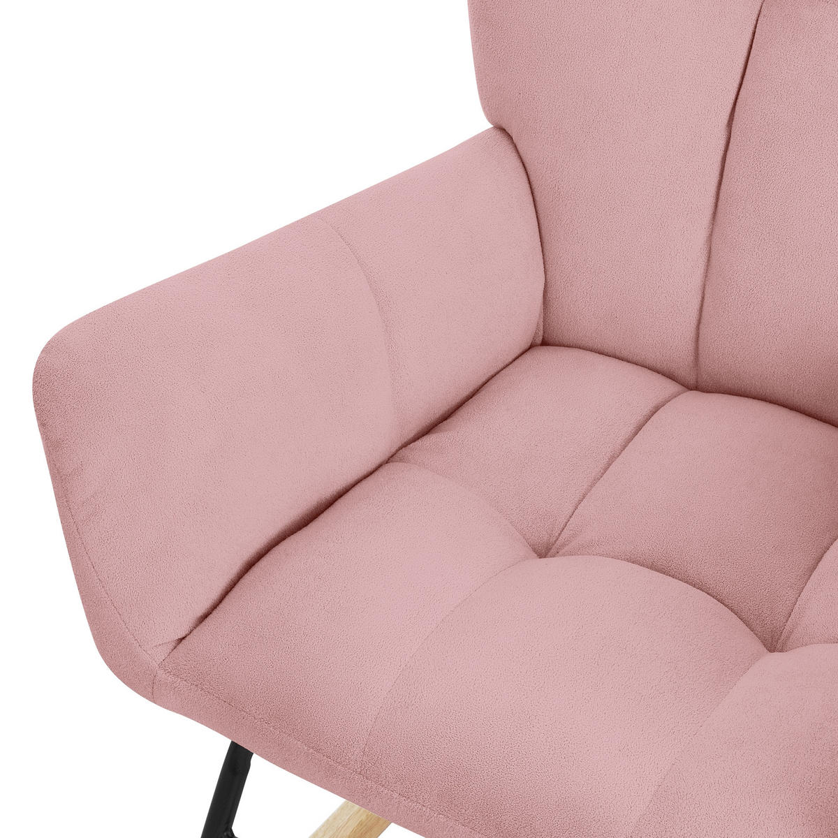 SCHAUKELSESSEL - Pink, Metall (88/95/69cm) - ML-DESIGN