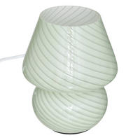 TISCHLAMPE Cara Ø 15 cm - Grün, Glas (51/51/18.5cm) - Atmosphera Createur d´interieur