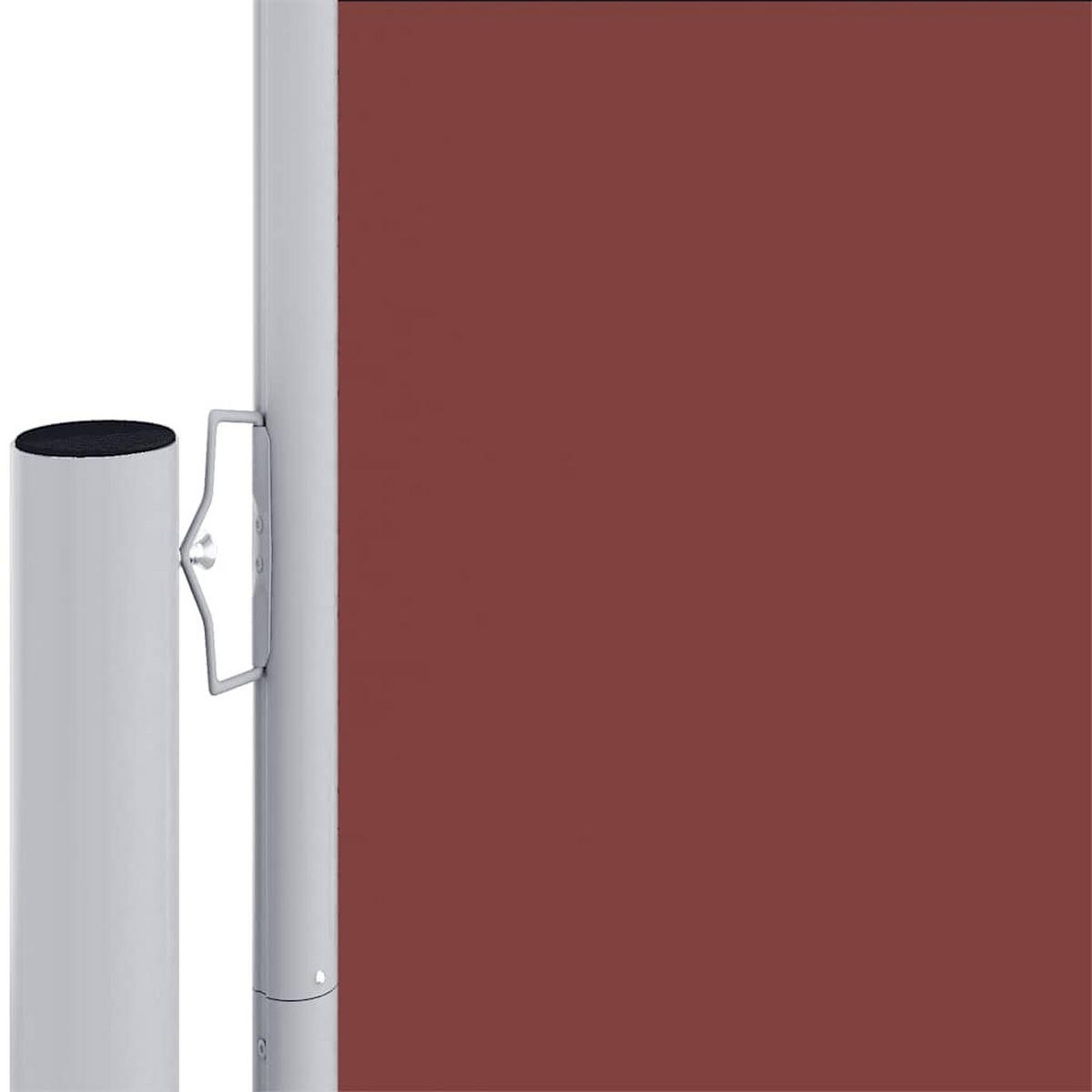 SEITENMARKISE Ausziehbar Braun 200x600 cm - Braun, Textil (600/200/600cm) - furnicato