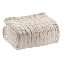 BETTÜBERWURF Swami leinen 240 x 260 cm - Braun, Textil (240/260cm) - Vivaraise