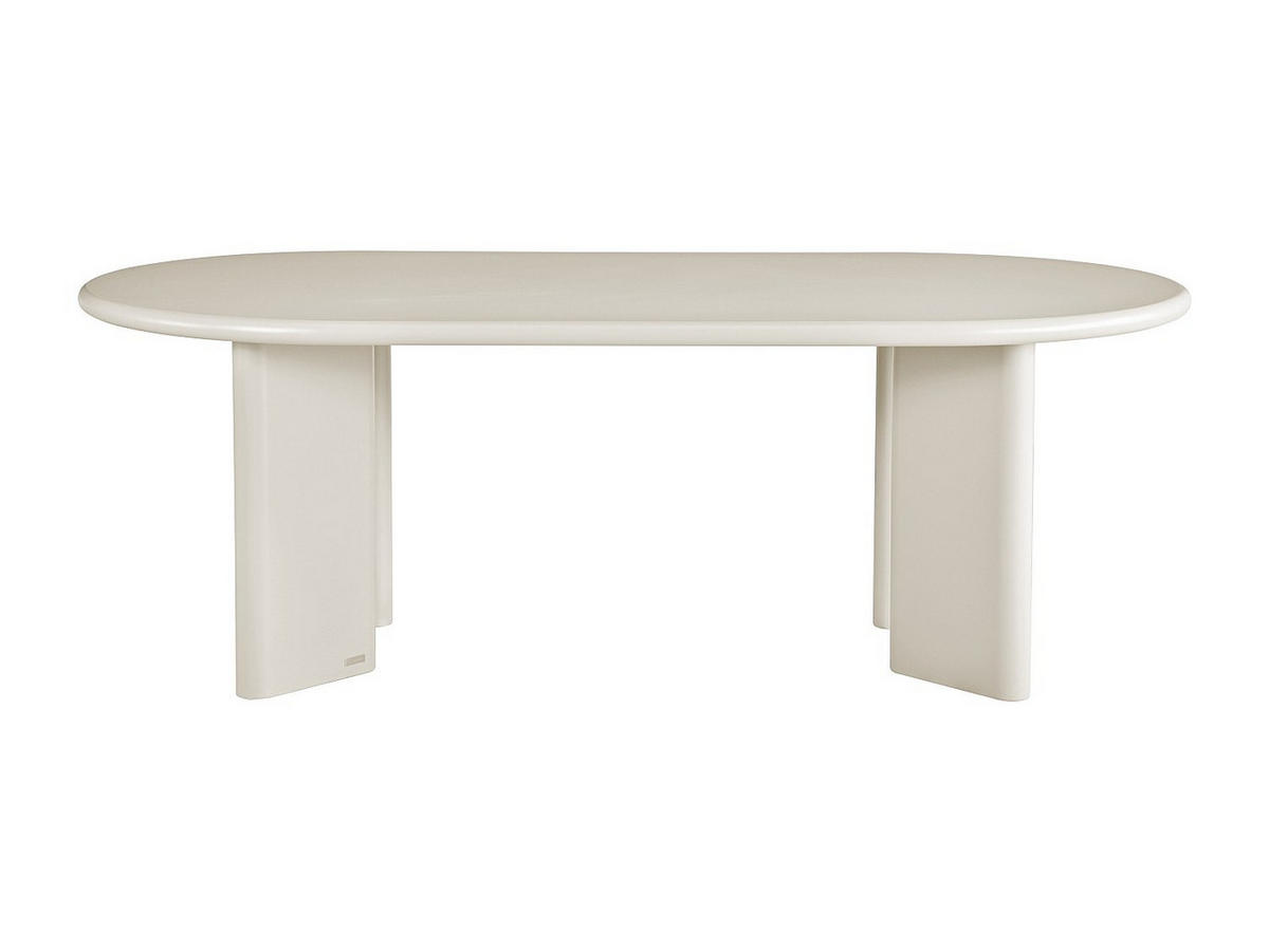 TISCH ohne Ausziehfunktion - 8 -Sitzer - MDF - beige - MARUZA - Beige, Holz (110/220/75cm) - Vente-Unique