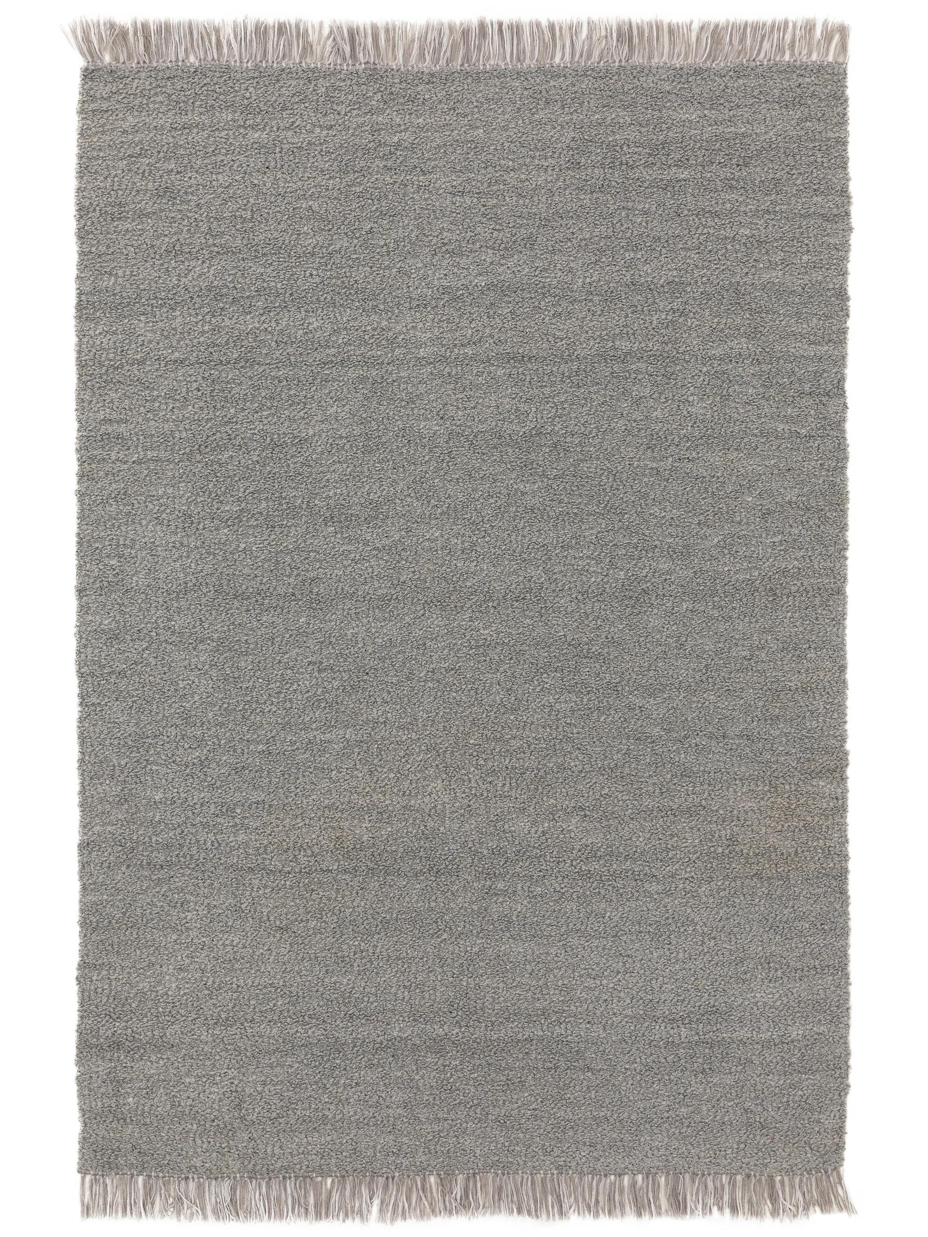 WENDETEPPICH Eddy Hellgrau 120x170 cm - Hellgrau, Textil (120/170cm) - benuta Nest