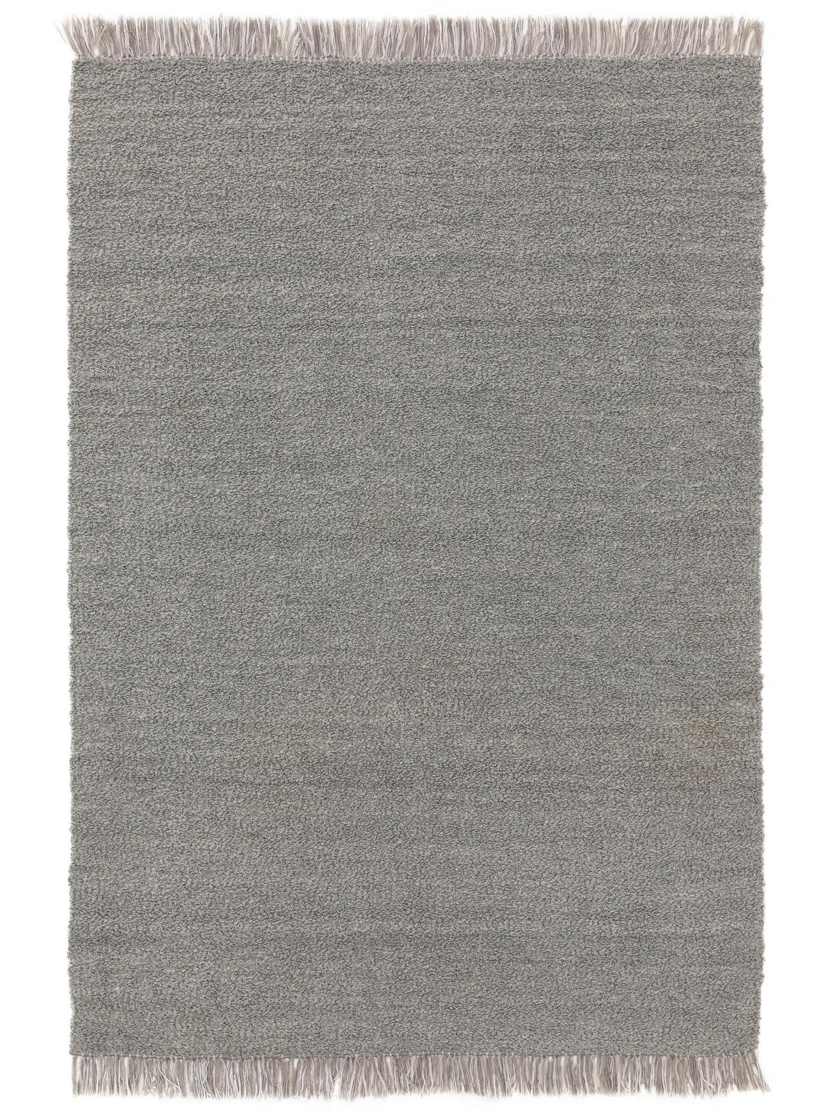 WENDETEPPICH Eddy Hellgrau 120x170 cm - Hellgrau, Textil (120/170cm) - benuta Nest
