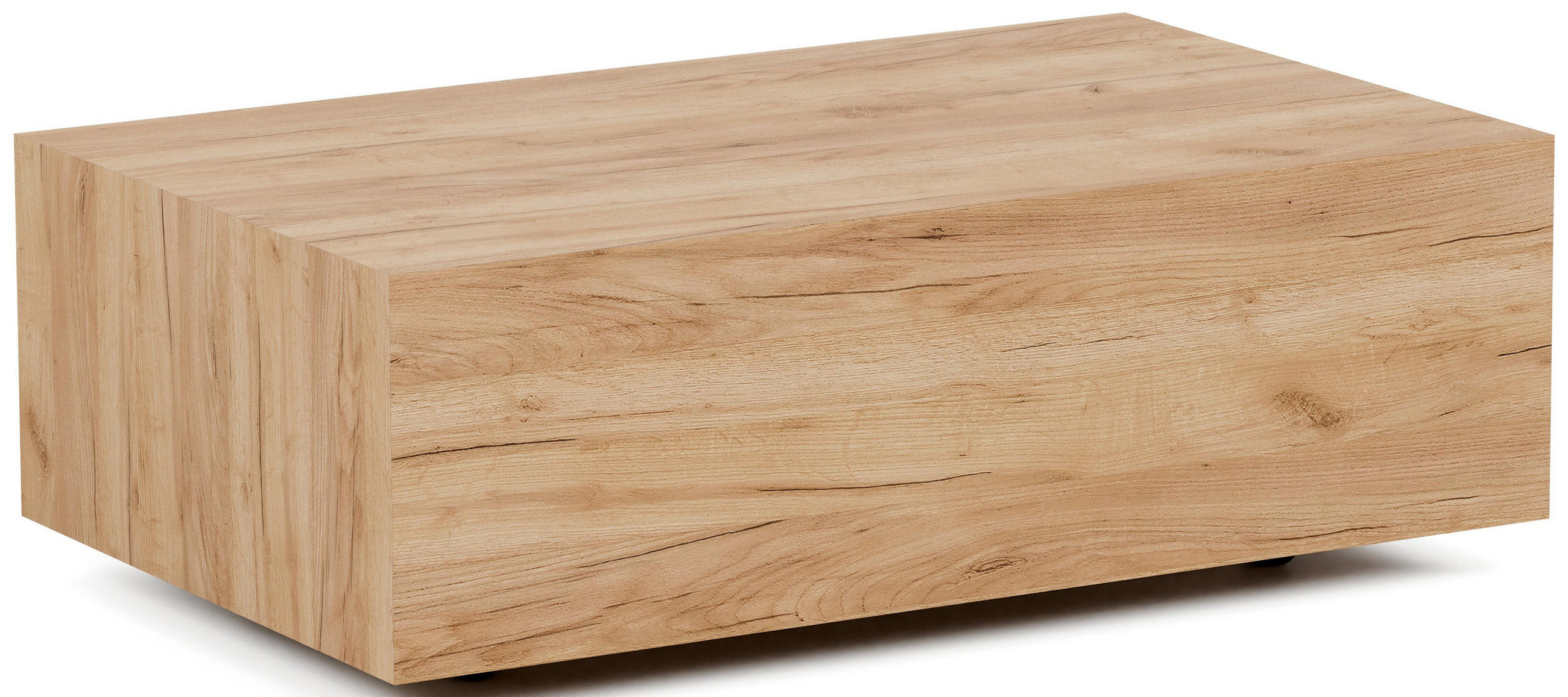 WFL Group Couchtisch Eiche Wotan 90x28x55 cm