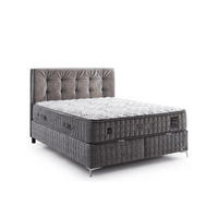 BOXBETT Sleepure Set 180x200 - Grau, Holz/Metall (180/200cm) - Bambi