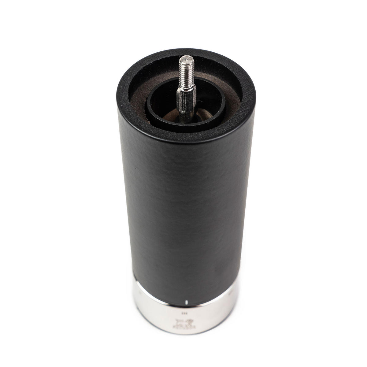 PFEFFERMÜHLE Isen uSelect 18cm Buchenholz Schwarz Stahlmahlwerk - Schwarz, Holz (5.4/18/5.4cm) - PEUGEOT