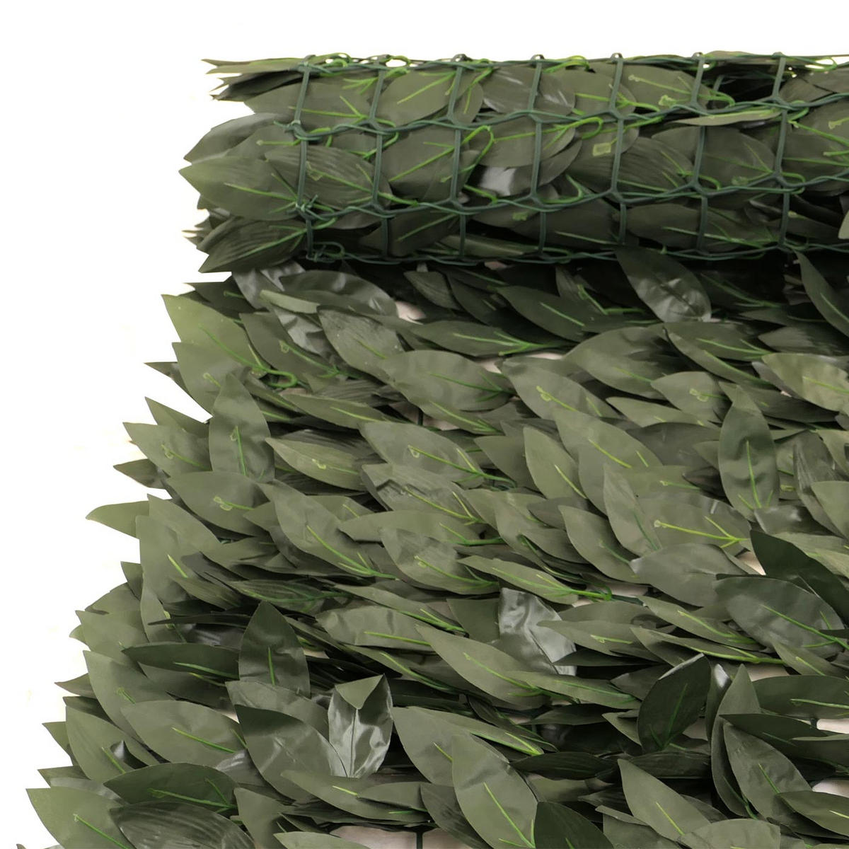 ZÁSTĚNA NA BALKON Zelená - zelená barva, plast (300/100cm) - MCW