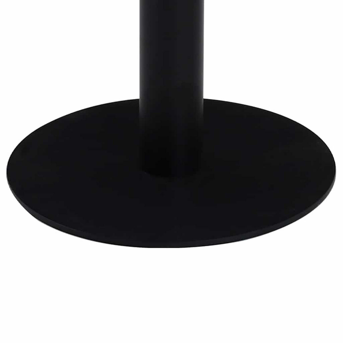 BISTROTISCH Hellbraun 50 Cm Mdf - Braun, Holzwerkstoff (50/75/3.8cm) - vidaXL