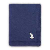 DECKE COZY - Blau, Textil (130/170cm) - MÖVE