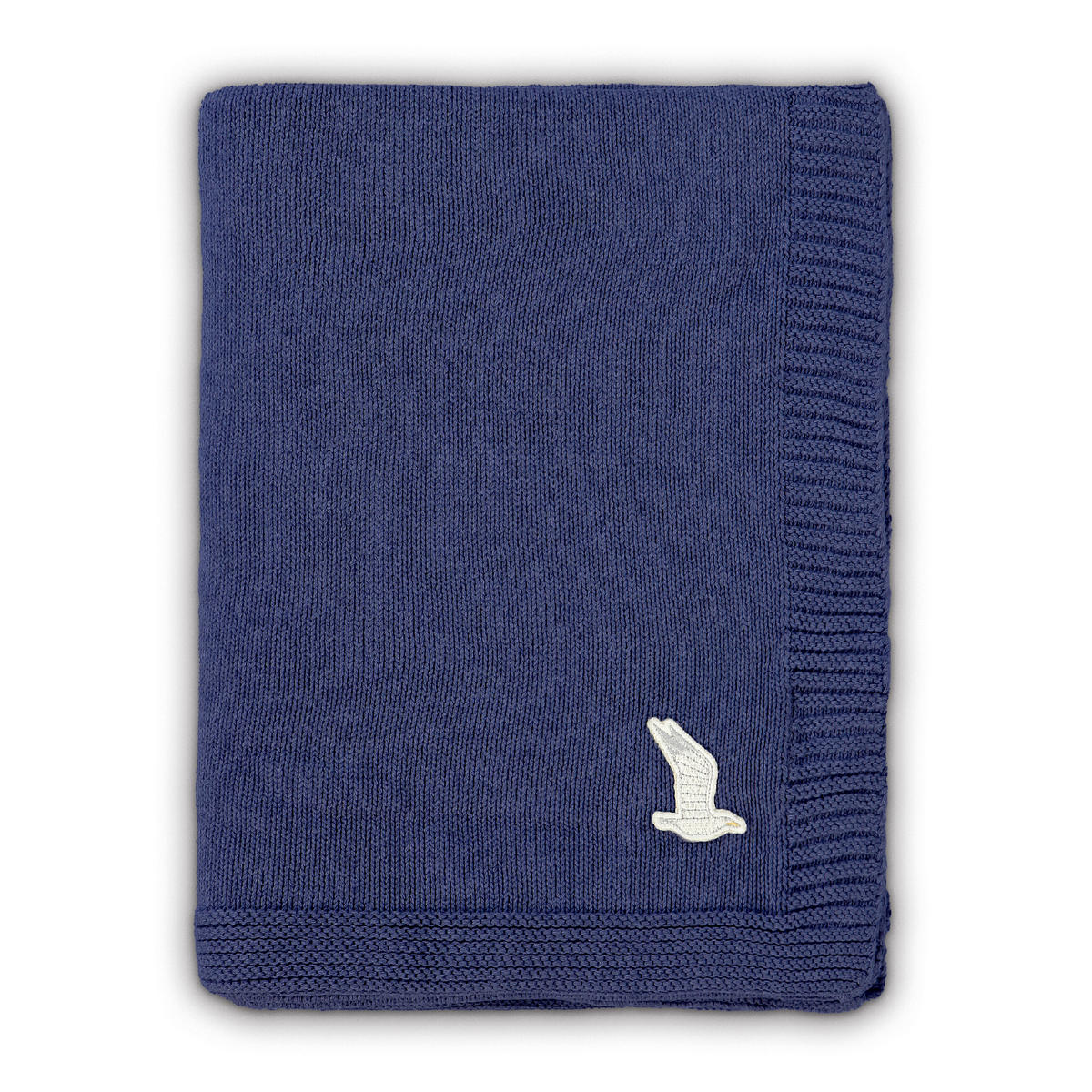 DECKE COZY - Blau, Textil (130/170cm) - MÖVE