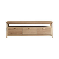 TV-SCHRANK Pola Natur aus Eiche - Naturfarben, Holz (150/50/47cm) - Tikamoon