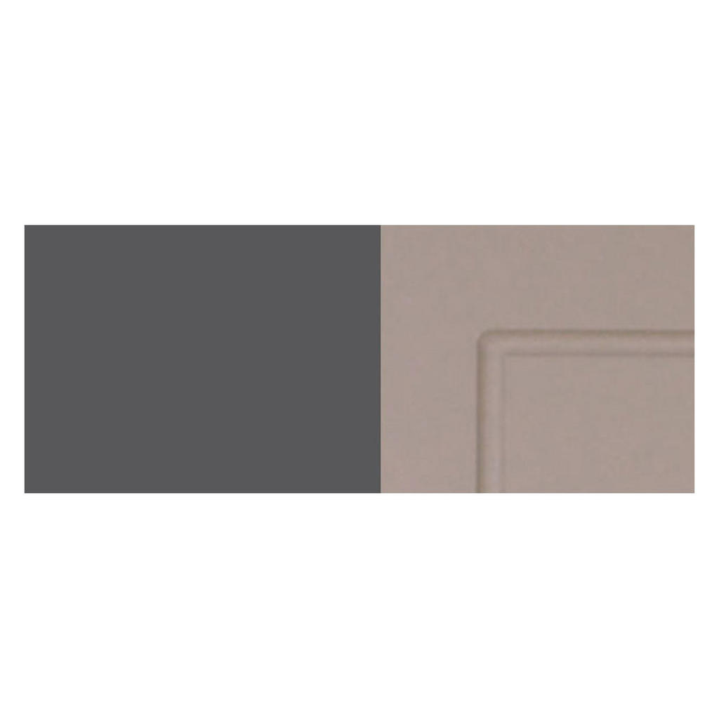 Thumbnail - Feldmann-Wohnen Küchenhängeschrank, Beige, Dunkelgrau, Holz, 3 Fächer, Rechteckig, 50x96x32.5 cm, Küchen, Küchenmöbel, K...