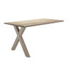 SCHREIBTISCH Edit 1 120 x 70 x 75 Computertisch eiche sägerau/eiche sägerau - Naturfarben, Holz (120/70/75cm) - 58aufmkessel