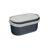 BIOMÜLLEIMER 5 L, graphite grey / steingrau - Grau, Kunststoff (16/16/31cm) - GARANTIA