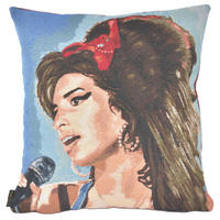 KISSENHÜLLE STARS - Multicolor/Dunkelblau, Textil (45/45cm) - Yve! decoration