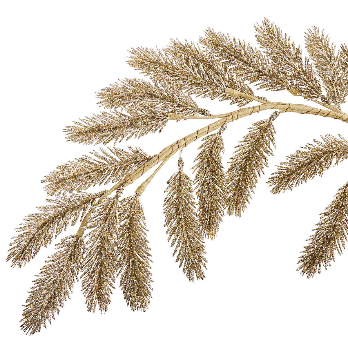 TANNENGIRLANDE Florista - Goldfarben, Kunststoff (15/15/180cm) - Butlers