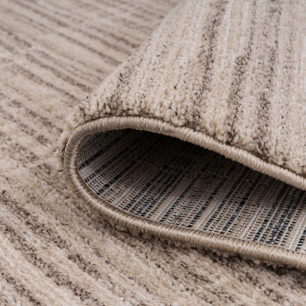 VINTAGE-TEPPICH Ikaro Noah Beige - Beige, Textil (160/231cm) - Kukoon Rugs