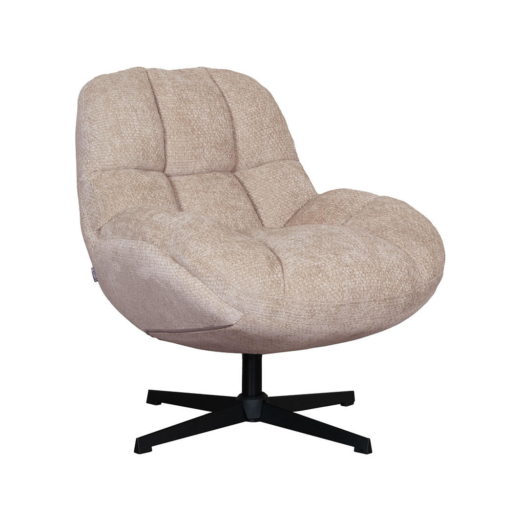 SESSEL Huxley - Clay - 86/76/92 cm - - Beige, Textil (49/85/62cm) - LABEL51