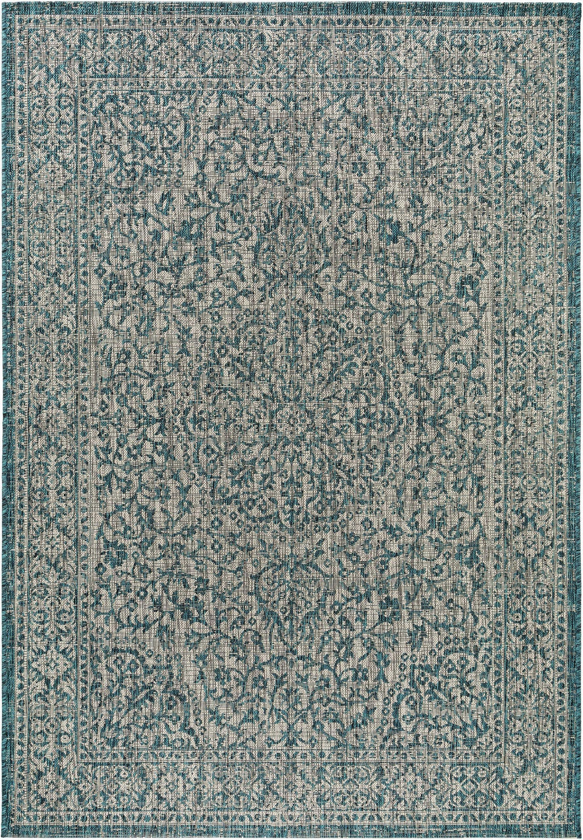 OUTDOORTEPPICH Cleo Blau 240x340 cm - Blau, Textil (240/340cm) - benuta Nest