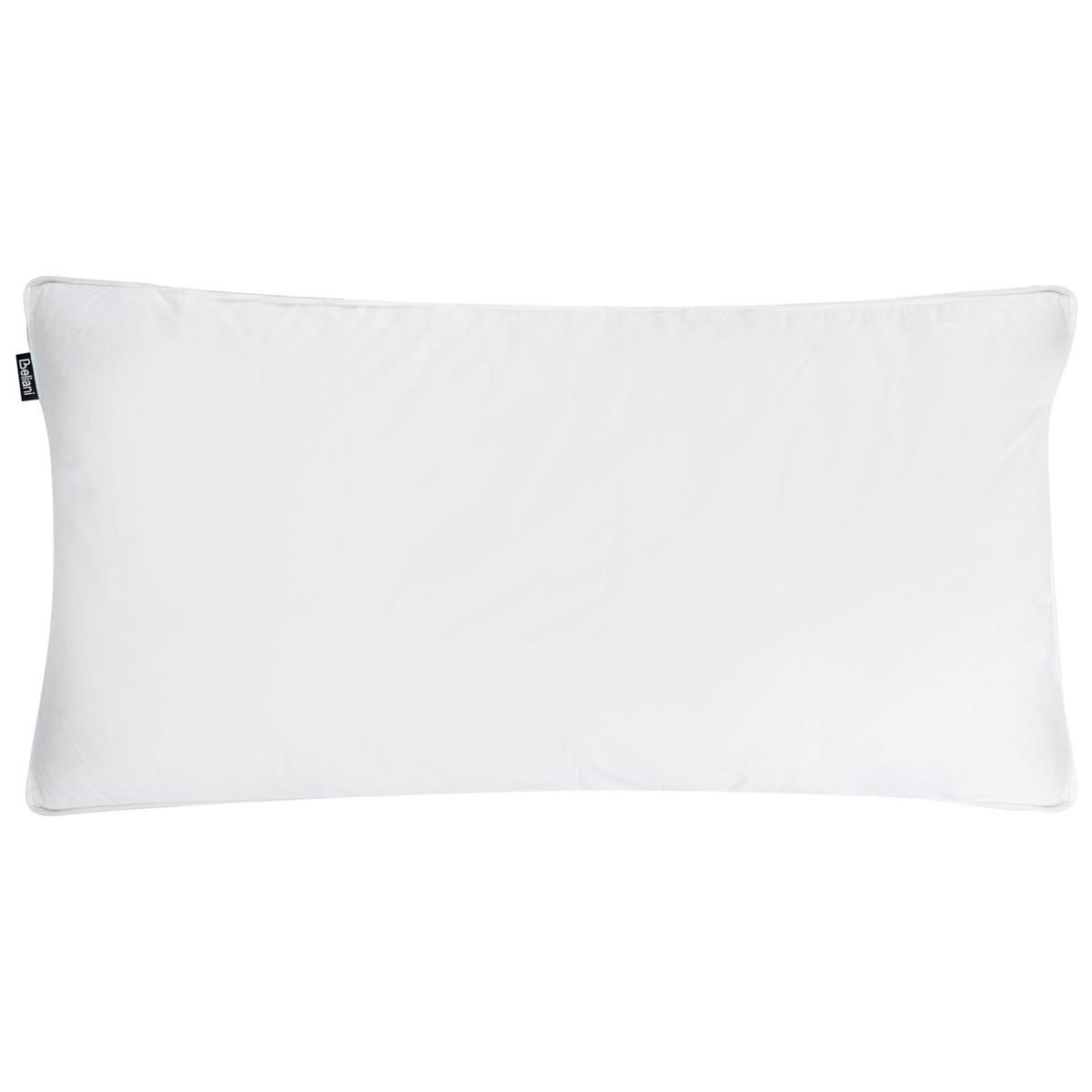KOPFKISSEN 2er-Set Weiß 40/80 cm Feldberg - Weiß, Naturmaterialien (80/40cm) - Beliani