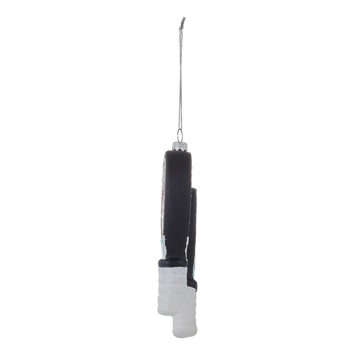 WEIHNACHTSBAUMKUGEL Hang On Paddel-Schläger - Schwarz, Glas (10/15/2.5cm) - Butlers
