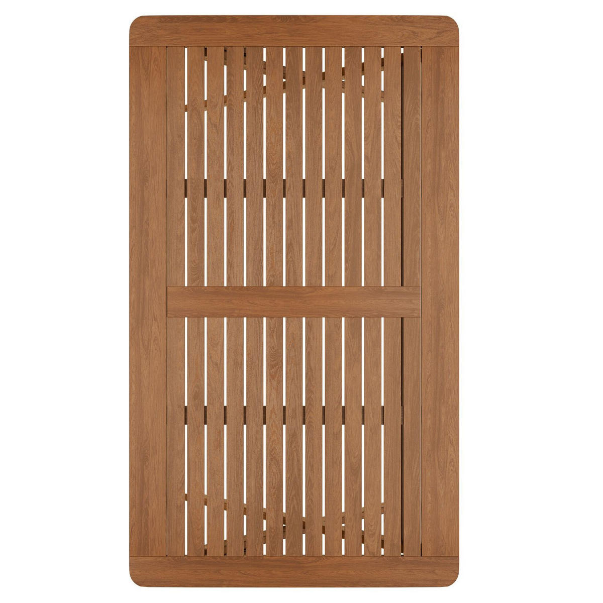 GARTENMÖBELSET Rimini 5-tlg 120x57,5 cm natur - Naturfarben, Holz - Juskys