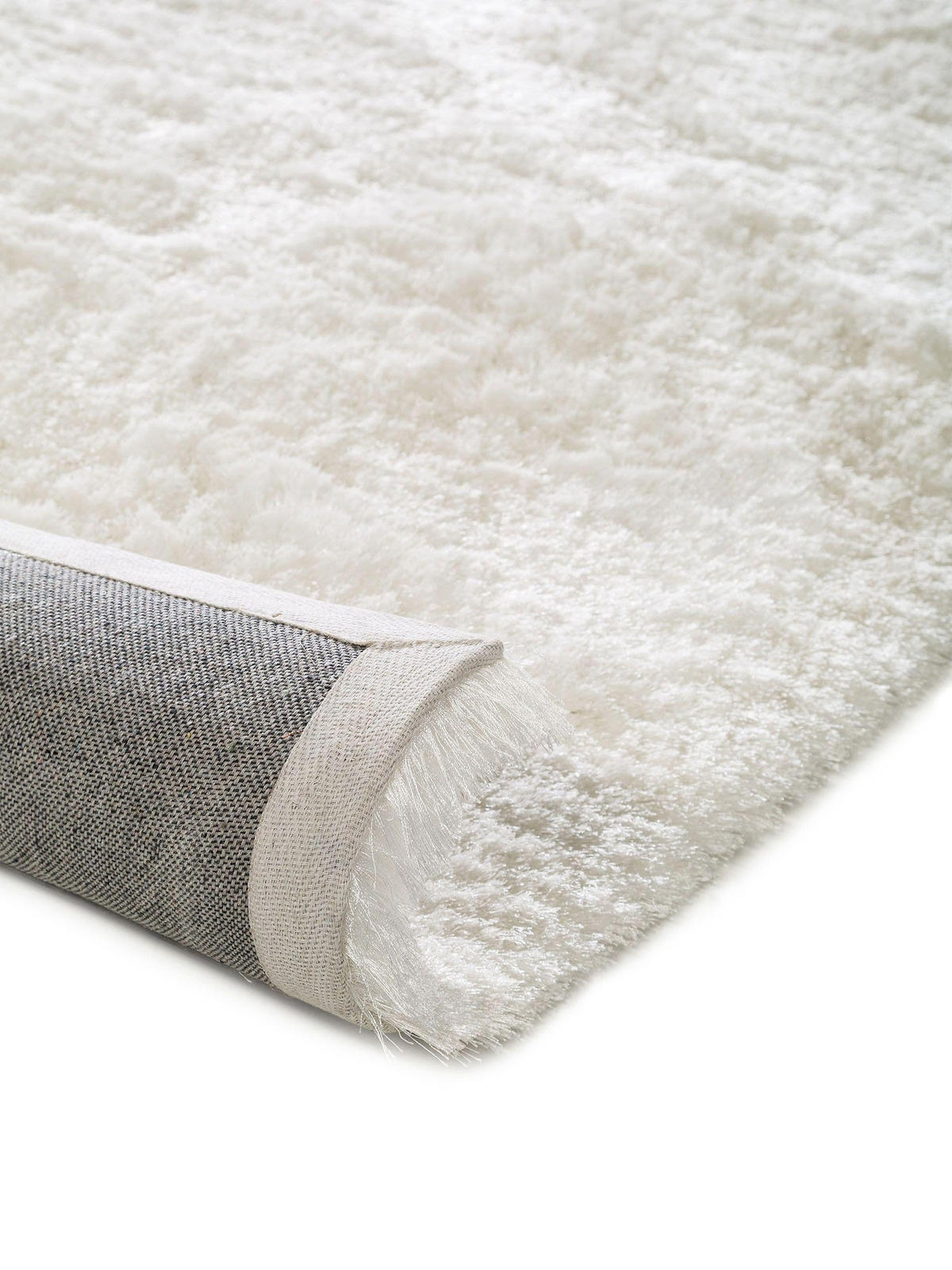 HOCHFLORTEPPICH Whisper Weiß 140x200 cm - Weiß, Textil (140/200cm) - benuta Nest