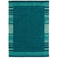 NATUR WOLLE TEPPICH GABBEH ESTA - Petrol, Textil (70/140cm) - Pergamon