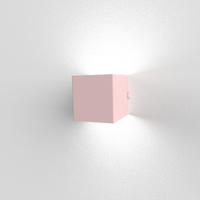 WANDLEUCHTE - Pink, Metall (10/10/10cm) - Lumicom