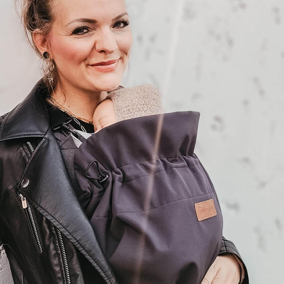 TRAGECOVER Softshell Universalcover - Anthrazit, Textil (1/0.5/30cm) - Hoppediz