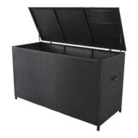 KISSENBOX Black - Braun - 165/67/95 cm - Braun, Metall (67/95/165cm) - Lesli Living