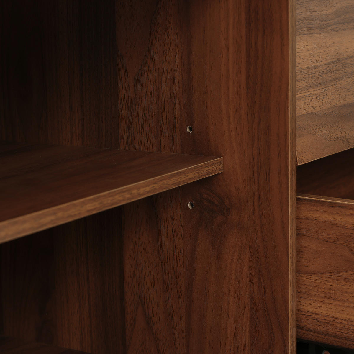 TV-SCHRANK, B160 x T40 x H45 cm - Braun, Holz (160/45/40cm) - Hometopia