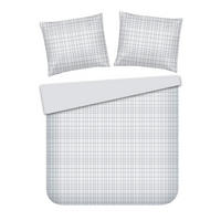 BETTWÄSCHE Sirana - Hellgrau, Textil (200/220cm) - home&you