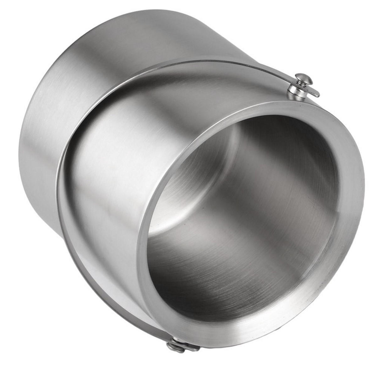 FLASCHENKÜHLER Silber 15/15/15 cm KH1243 - Silberfarben, Metall (15/15cm) - Kinghoff 