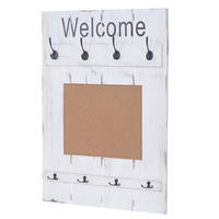 WANDGARDEROBE MIT PINNWAND Weiß - Weiß, Holz (60/91/3cm) - MCW