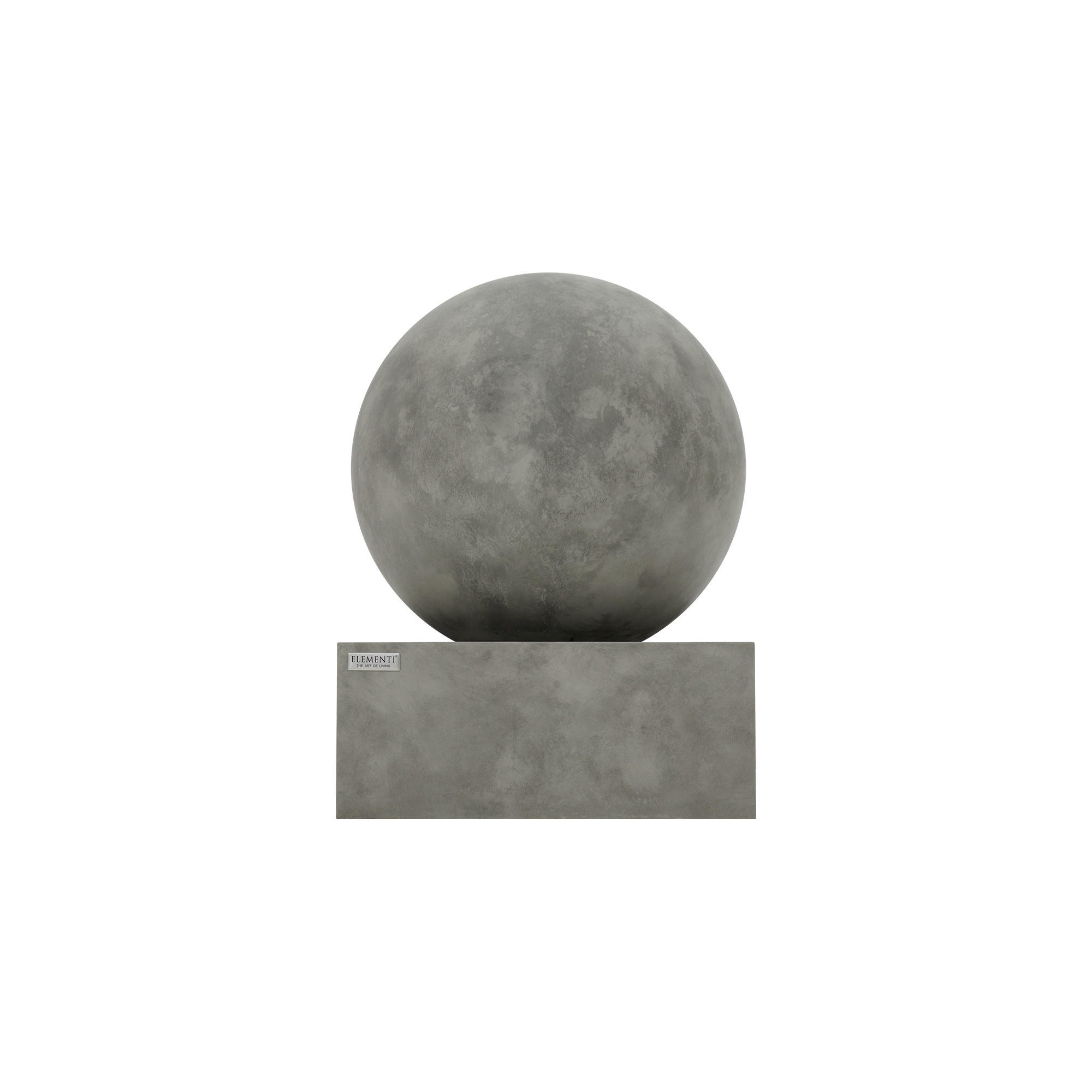 GARTENBRUNNEN Amrita 60 x 60 x 81.5 cm - Grau, Naturmaterialien (60/60/81.5cm) - Elementi
