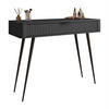 KONSOLE SCARLETT MIT SCHUBLADE SCHWARZ - Schwarz, Holzwerkstoff (38/100/78cm) - Lookway