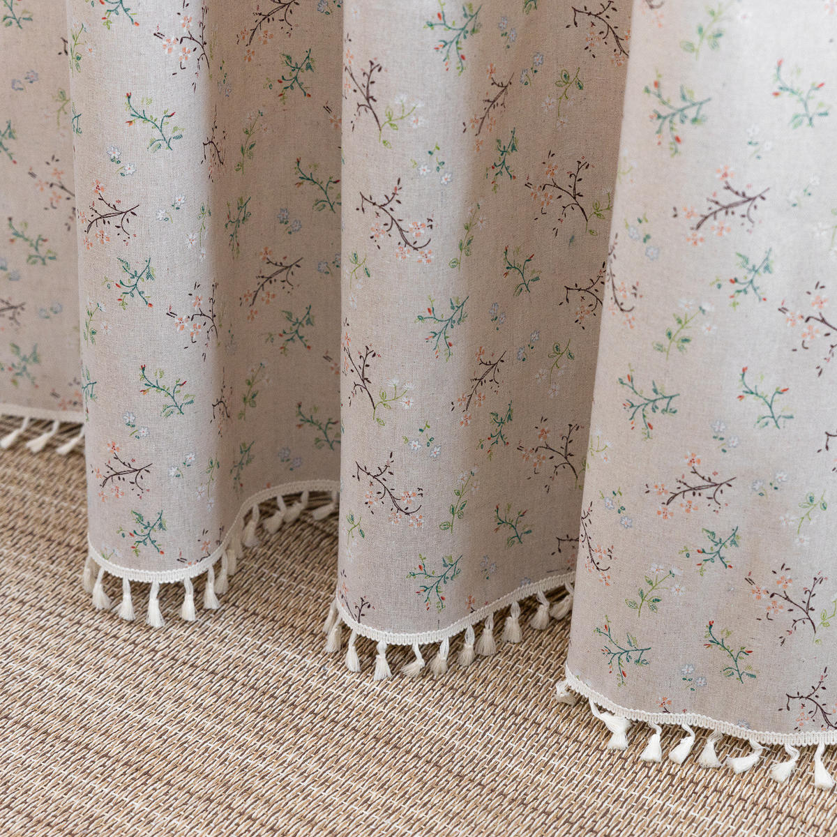 VORHÄNGE – Höhe 214 cm, Breite 132 cm – Zwei Schals - Weiß, Textil (214/1/132cm)