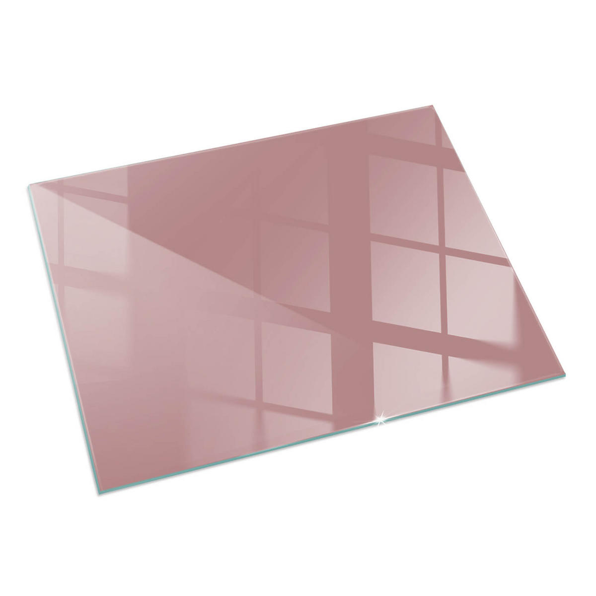 GLASPLATTE für Kamin 60x40 cm Rosa - Pink, Glas (60/40/0.4cm) - ArtPrintCave