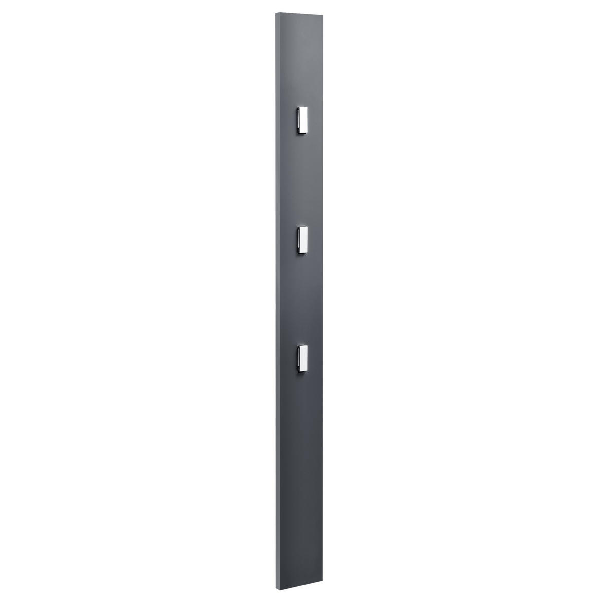 HAKENLEISTE Hansnes - Grau, Holzwerkstoff/Metall (15/165/3cm) - [en.casa]