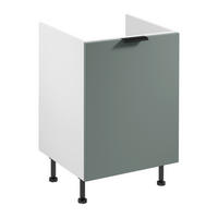 SPÜLENUNTERSCHRANK mit Sortiereinsatz D60ZS AX – Sorento Weiß Grün – Weiß / Grün - Weiß/Grün, Holzwerkstoff (60/87/52cm) - ROYAL24_MARKT