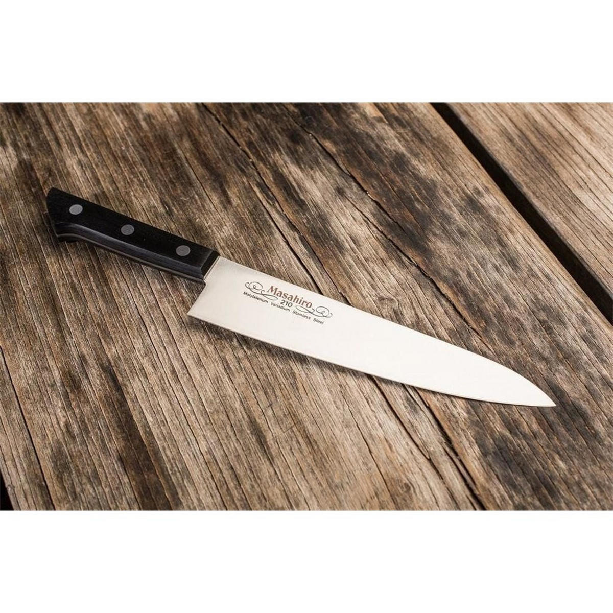 MESSERSET Silber 30/10/30 cm 1401104BBOMC - Silberfarben, Holz - Masahiro 