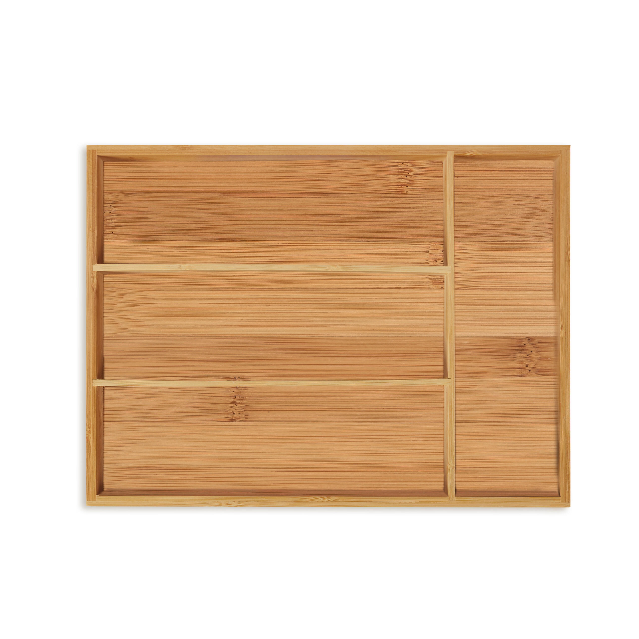 BESTECKKASTEN - Hellbraun, Holz/Holzwerkstoff (26/5/35.5cm) - Relaxdays